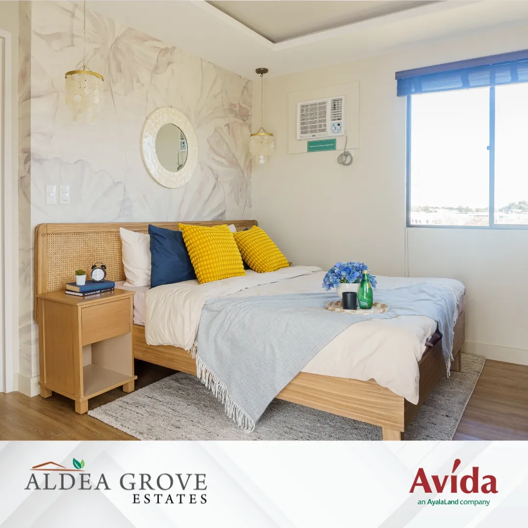 Erin House Model Master Bedroom (1st Angle) - Aldea Grove Estates