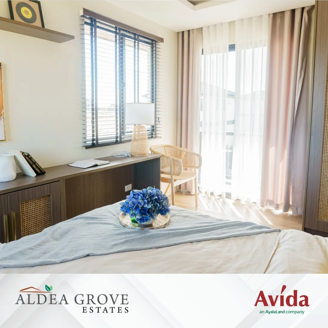 Erin House Model Master Bedroom (2nd Angle) - Aldea Grove Estates