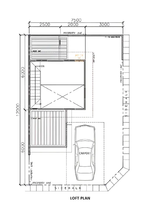 Shophouse Corner - Floor Plan
