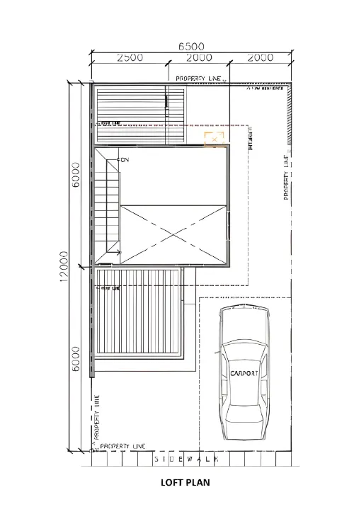 Shophouse End - Floor Plan